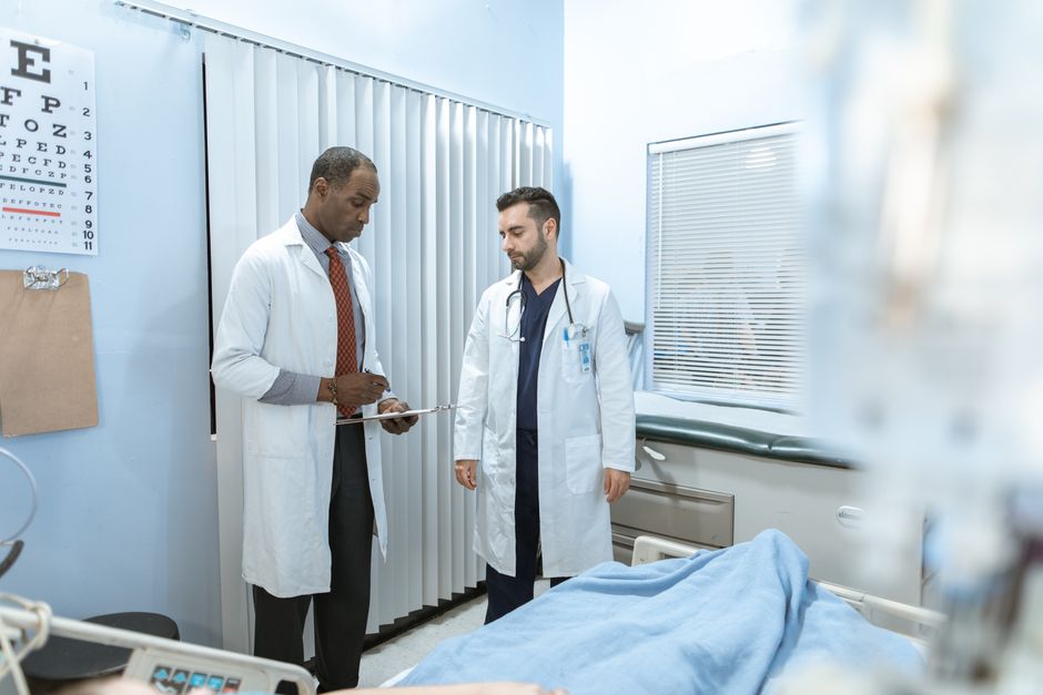Patient reviewing diabetes medication plan with a doctor