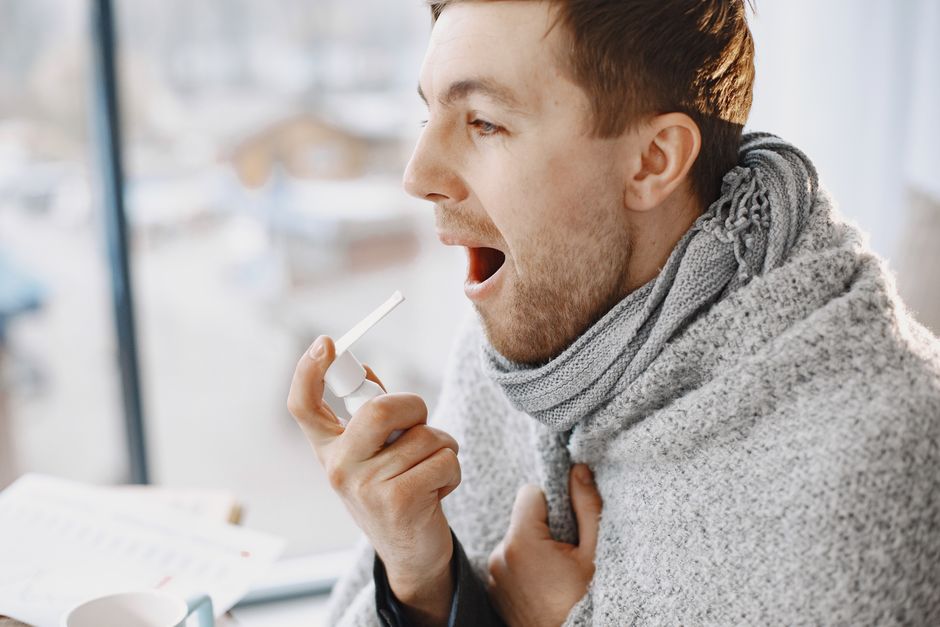 Man with a chronic cough linked to silent reflux